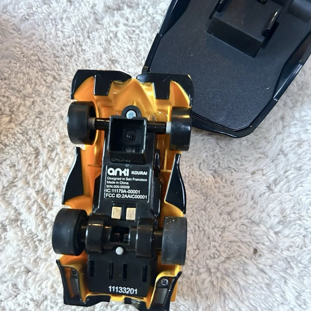 Anki Overdrive Lot of 3 Race Cars Boston, Katal, Kourai Charging Pods MINT!!!